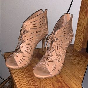 stiletto high heels